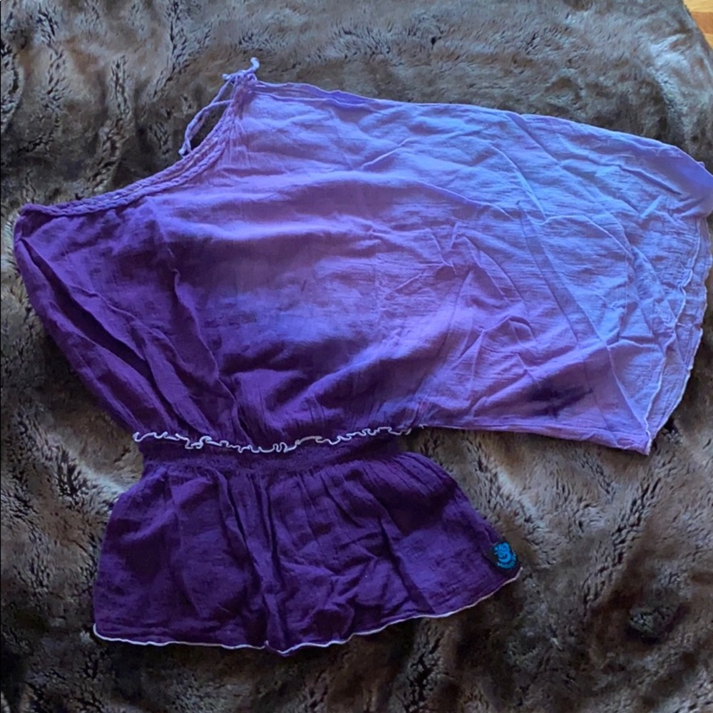 Mishoga Wear One Shoulder Blouse